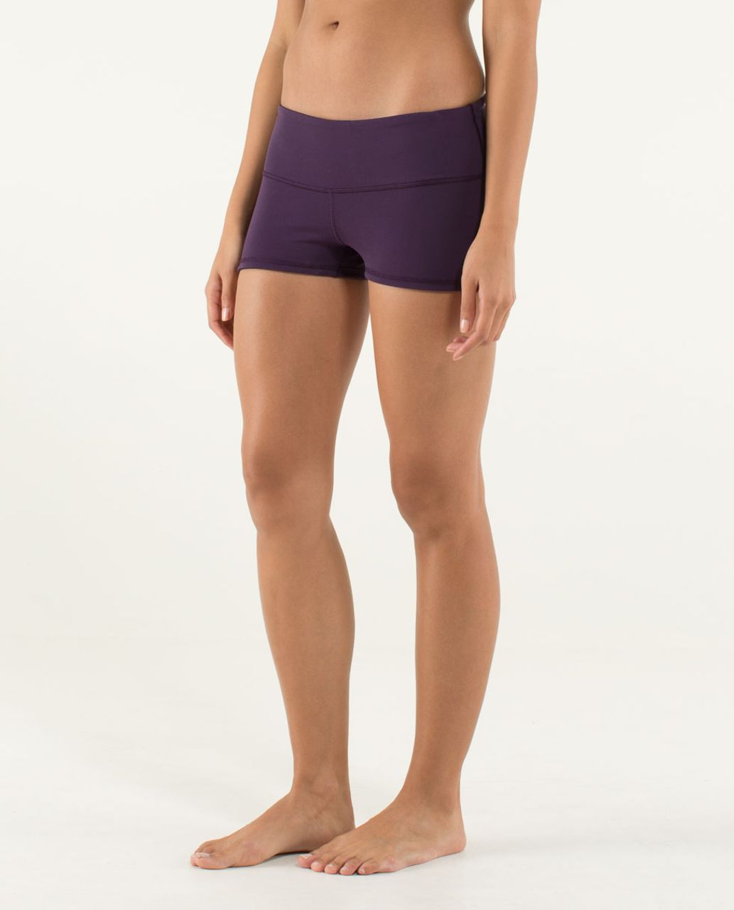 Lululemon Boogie Short - Deep Zinfandel / Black