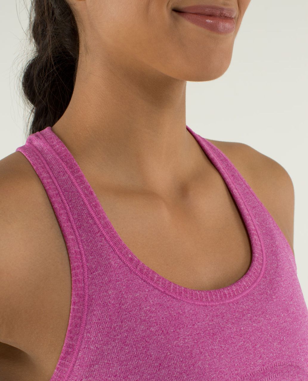 Lululemon Run:  Swiftly Tech Racerback - Heathered Raspberry