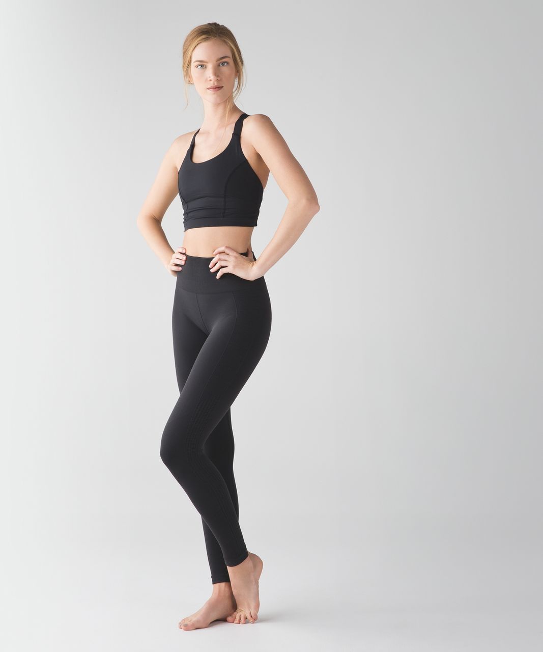 Lululemon Energy Bra High Neck Long Line Zip Special Edition *Medium  Support, B–D Cup - White - lulu fanatics