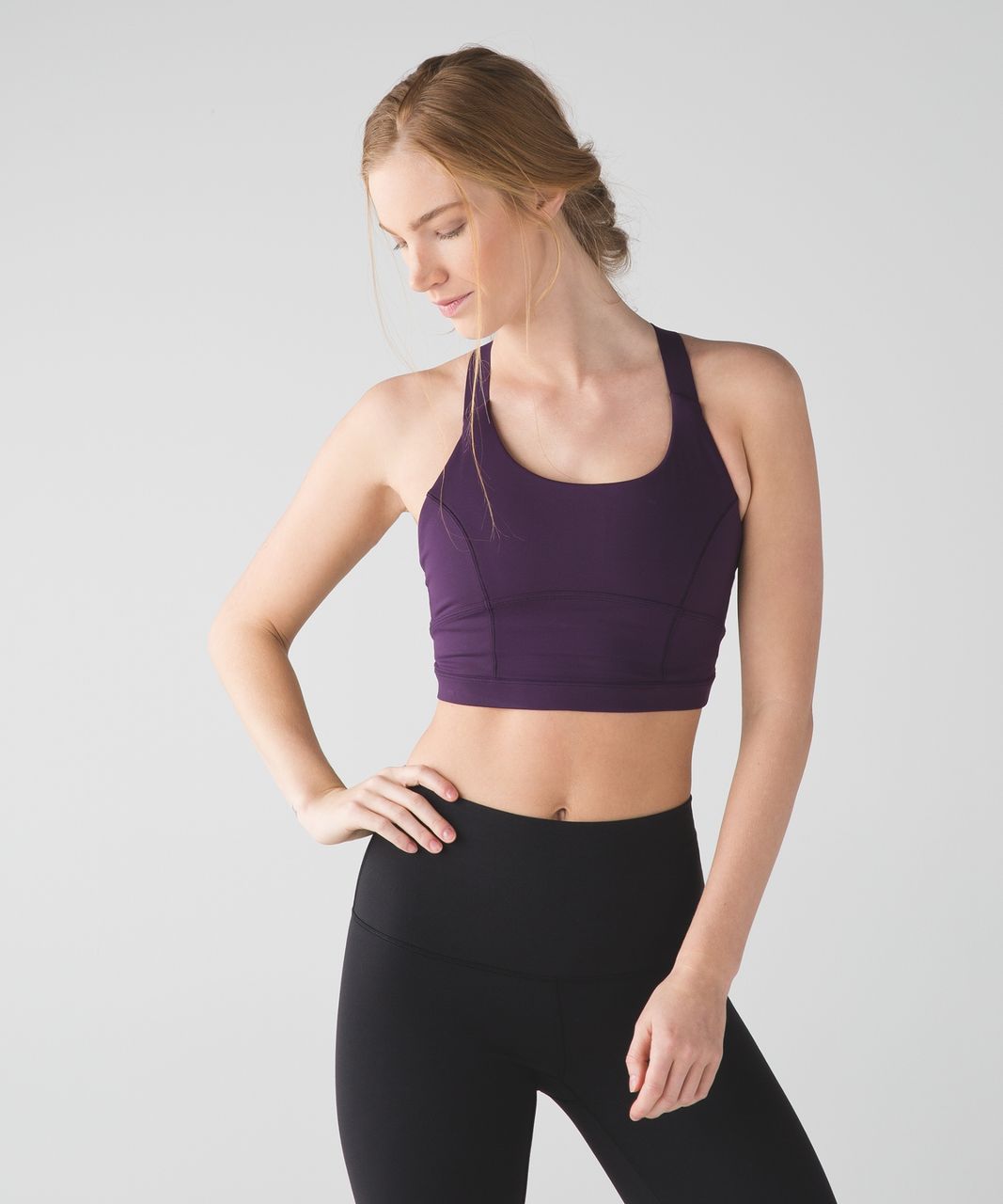 Lululemon Energy Bra (Exhale) - Samba Snake Kayak Blue Hero Blue