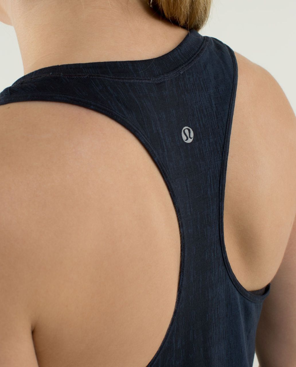 Lululemon Yogi Racer Tank - Misty Stripe Burnout Inkwell