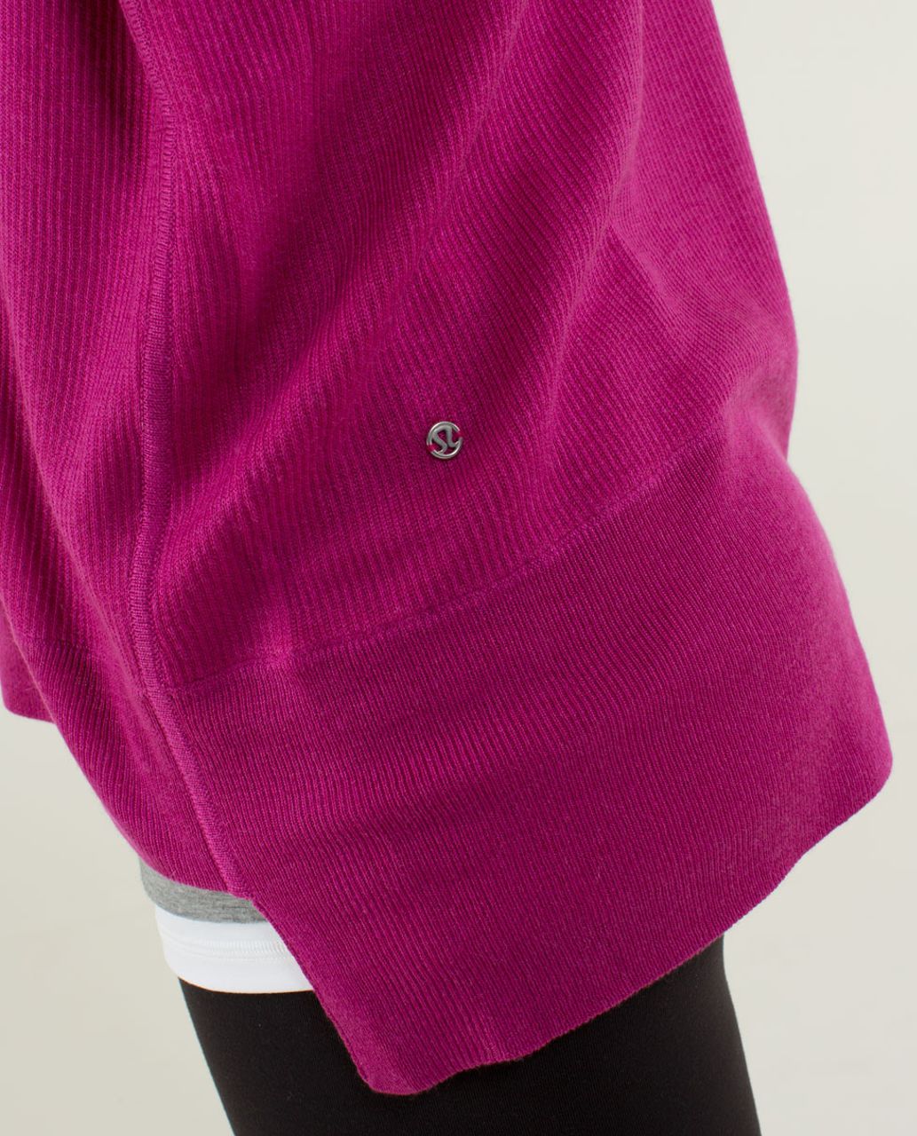 Lululemon Pure Balance Sweater - Raspberry / Guava Lava