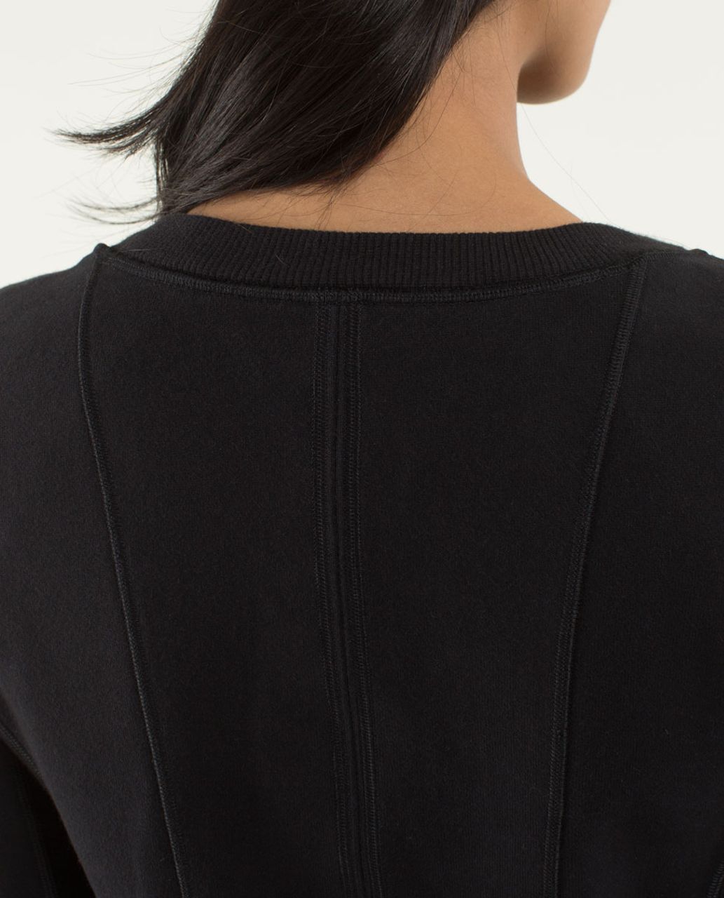 Lululemon Ruffled Up Pullover - Black - lulu fanatics