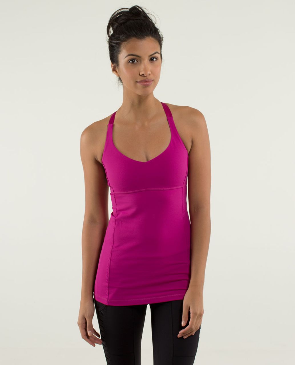 Lululemon Practice Daily Tank - Raspberry - lulu fanatics