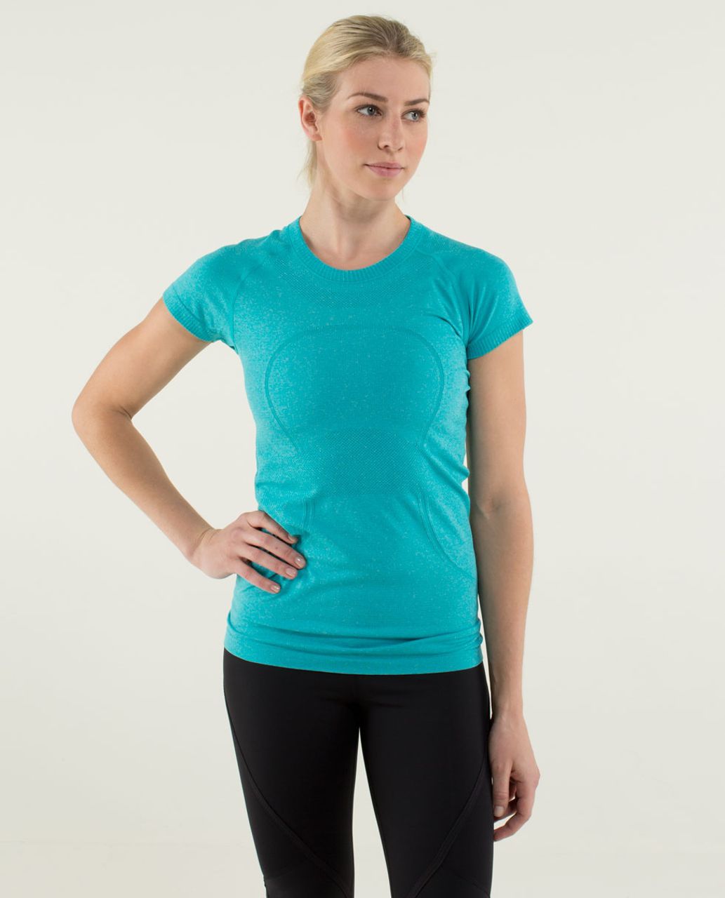 Lululemon Run: Swiftly Tech Short Sleeve in Faded Zap