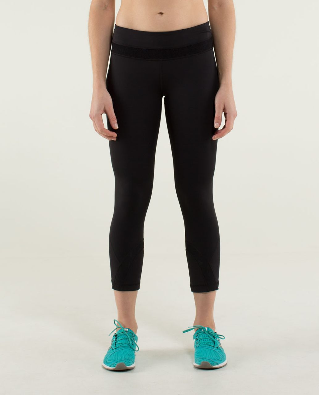 Lululemon Run: Inspire Crop II *Reflect - Black - lulu fanatics