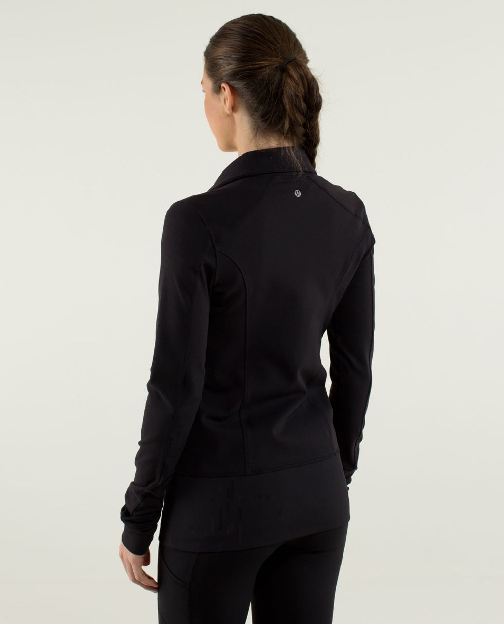 Lululemon Nice Asana Jacket *Ruffle - Black