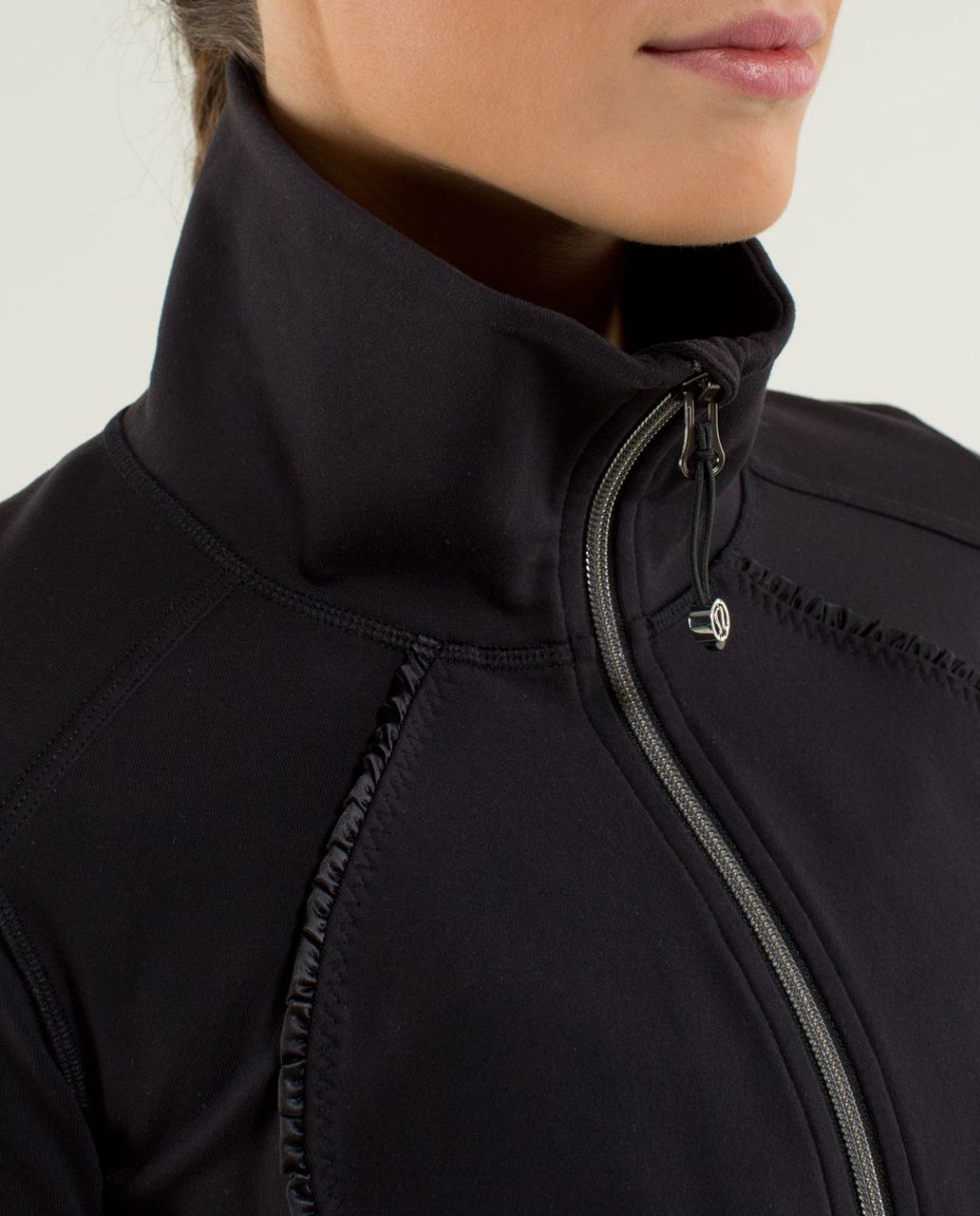 Lululemon Nice Asana Jacket *Ruffle - Black