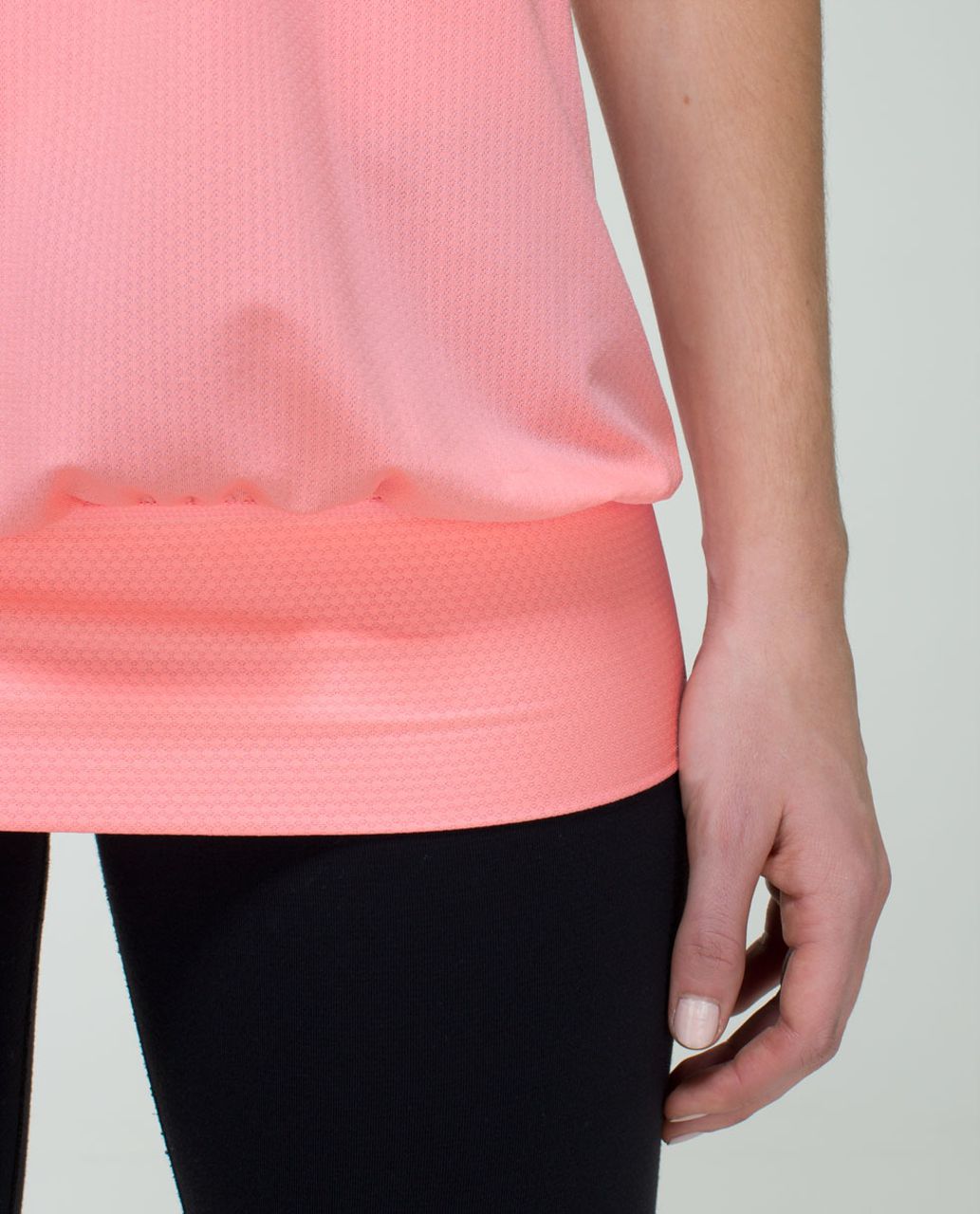 Lululemon No Limits Tank - Bleached Coral / Assorted Stripe Bleached Coral