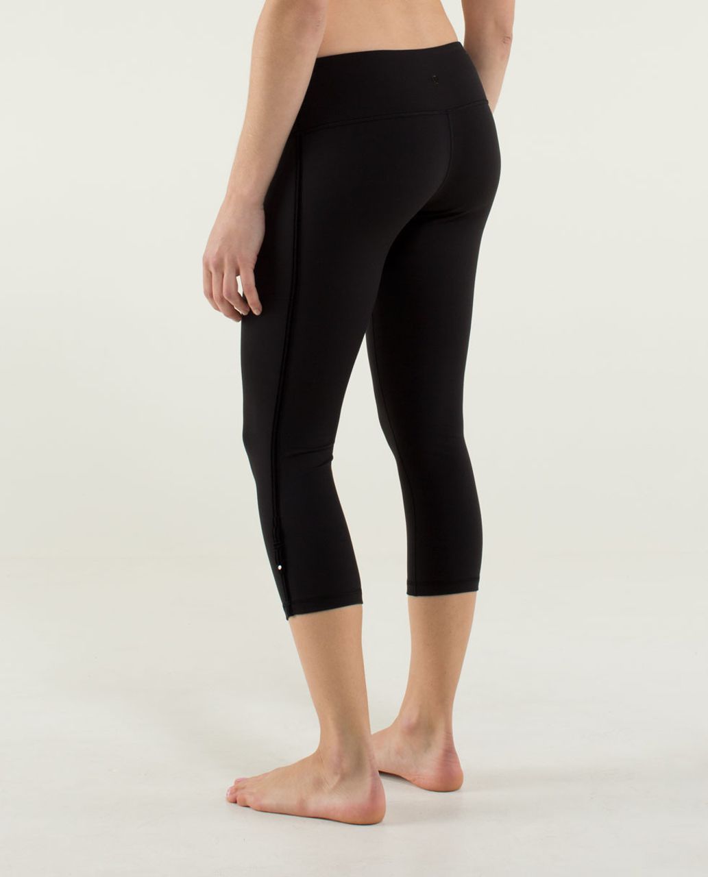 Lululemon Wunder Under Crop *Bow - Black