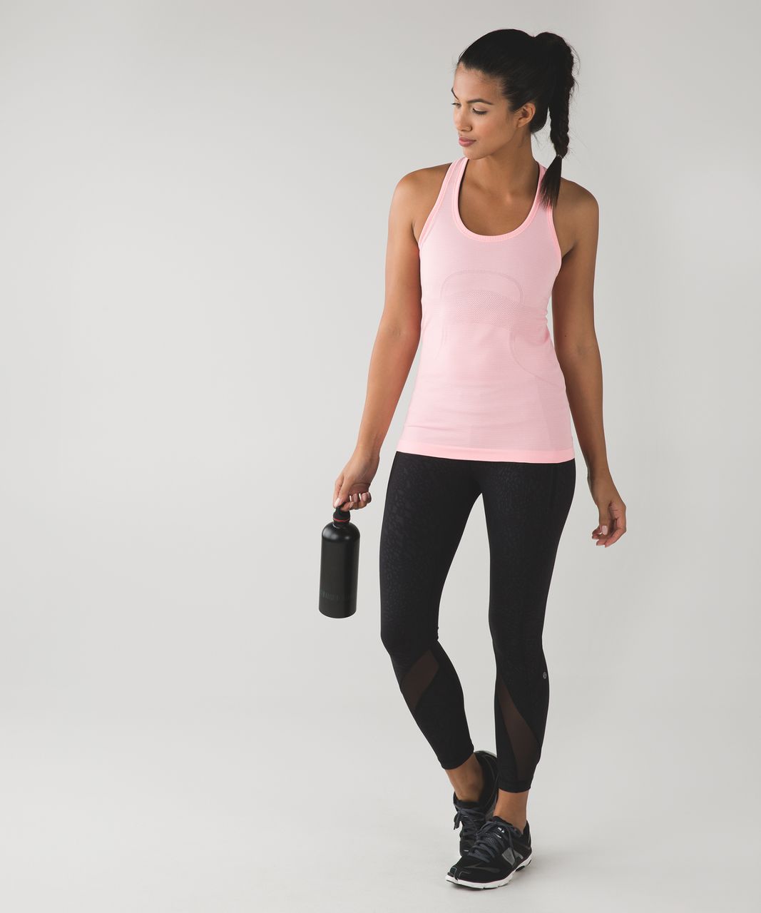 Lululemon Swiftly Tech Racerback - Heathered Bleached Coral