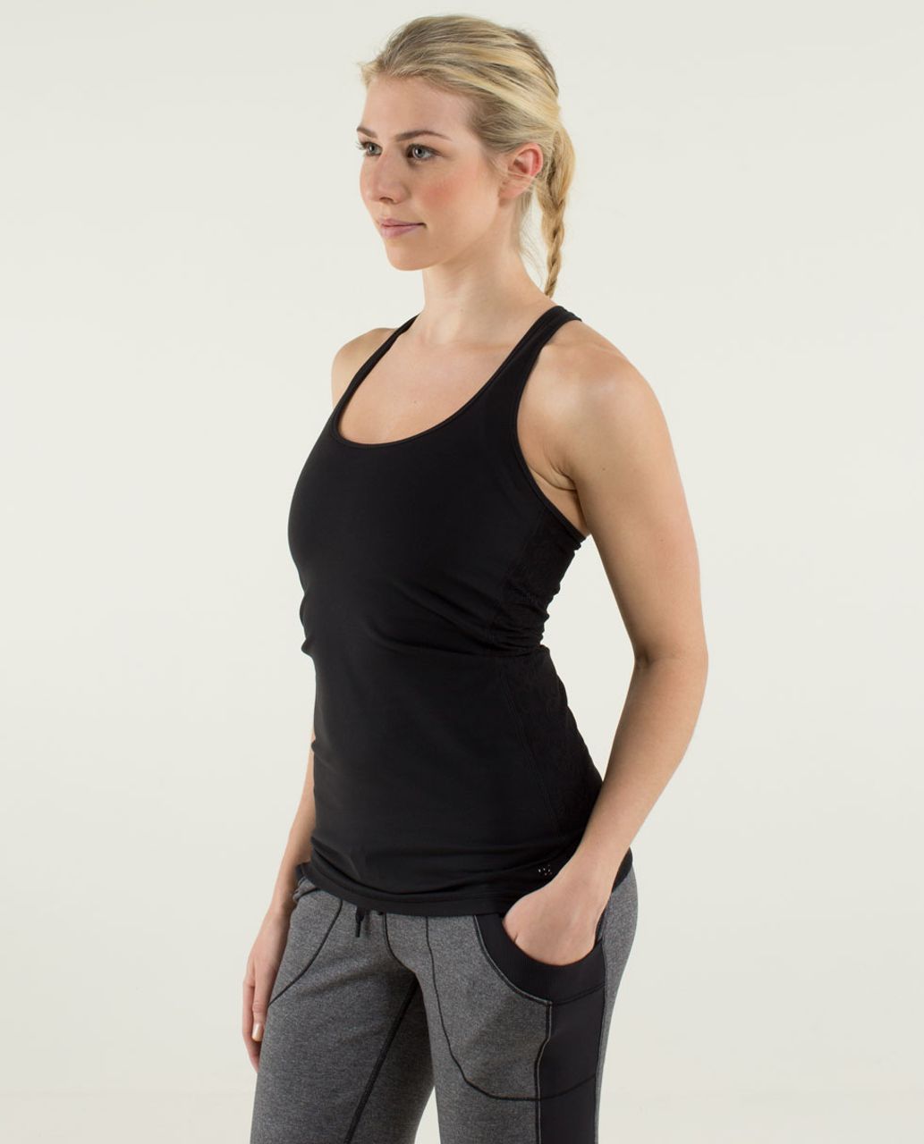 Lululemon Cool Racerback *Lace - Black