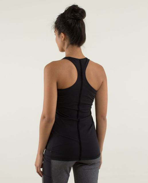 Lululemon Cool Racerback *Extra Long - Heathered Coal - lulu fanatics