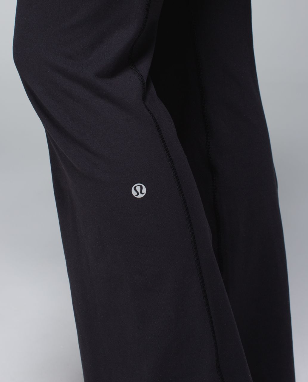 Lululemon Groove Pant (Tall) *Full-On Luon - Black / Quilt Winter 13-07