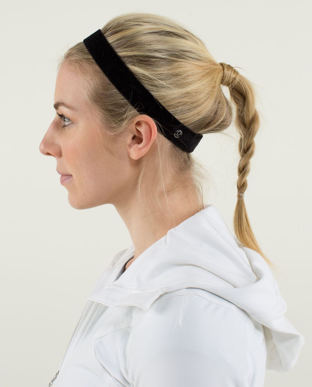 Lululemon Velvet Headband *Bow - Black