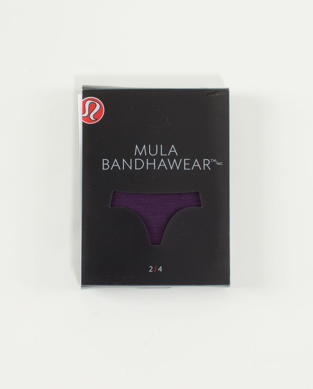 Lululemon Mula Bandhawear Bikini - Deep Zinfandel / Black