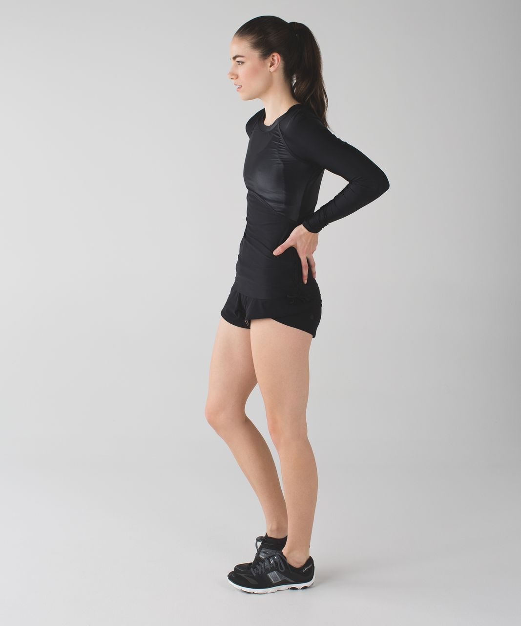 Lululemon Water: Salty Swim Rashguard - Black - lulu fanatics