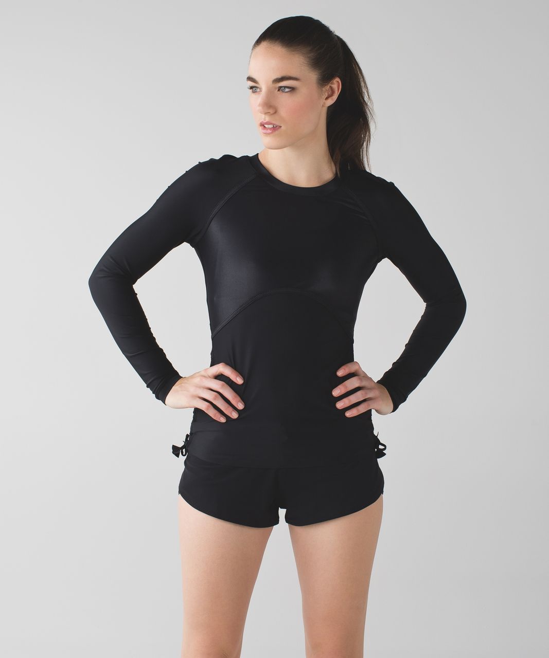 Lululemon Water: Salty Swim Rashguard - Black