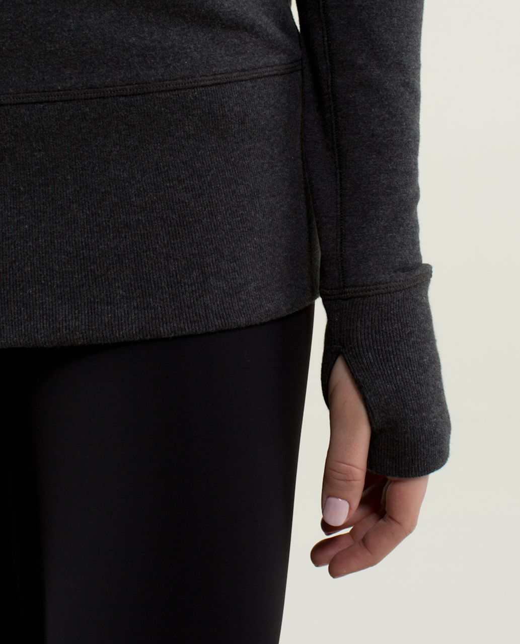 Lululemon Live Simply Jacket II - Heathered Black / Black / Black