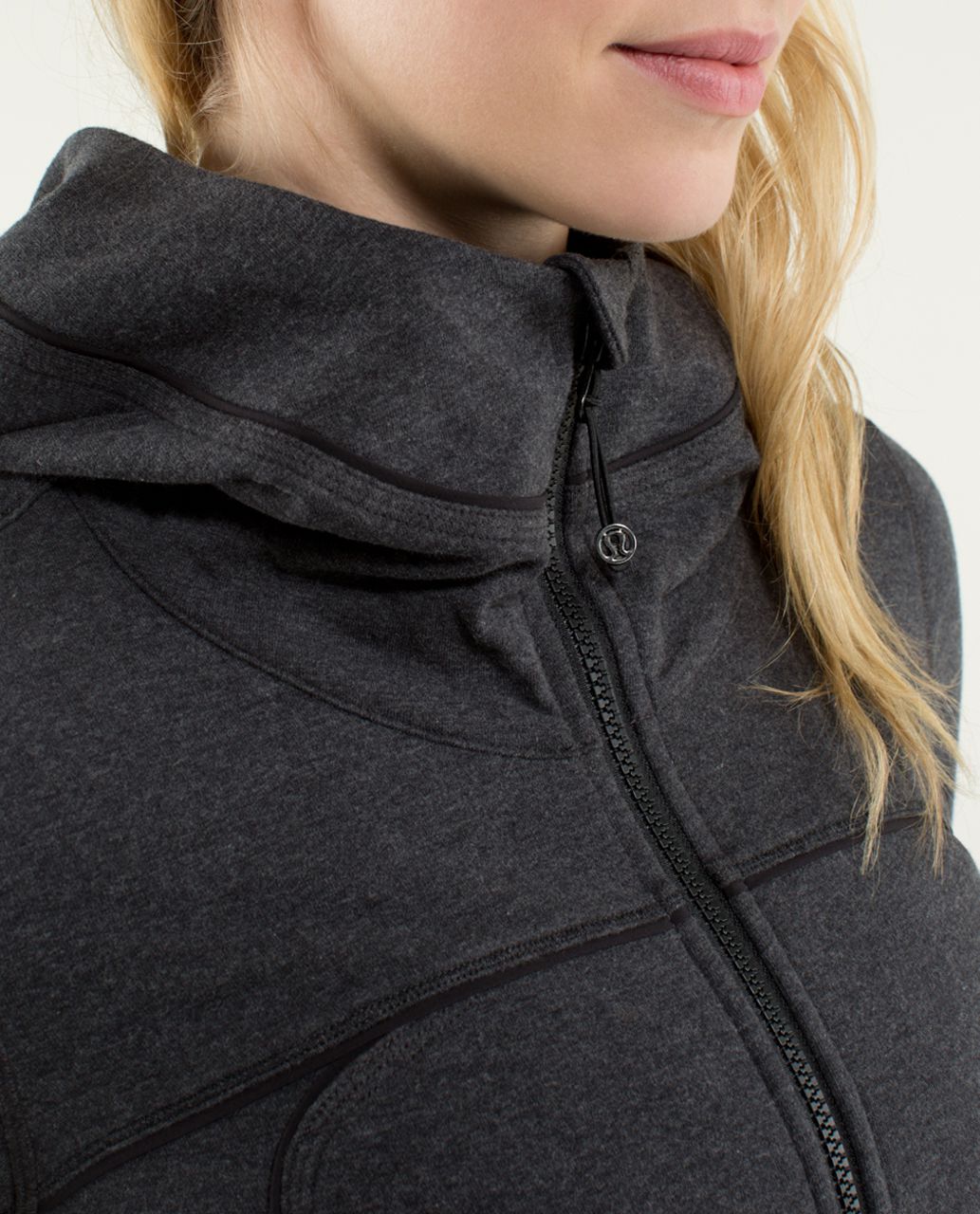 Lululemon Live Simply Jacket II - Heathered Black / Black / Black