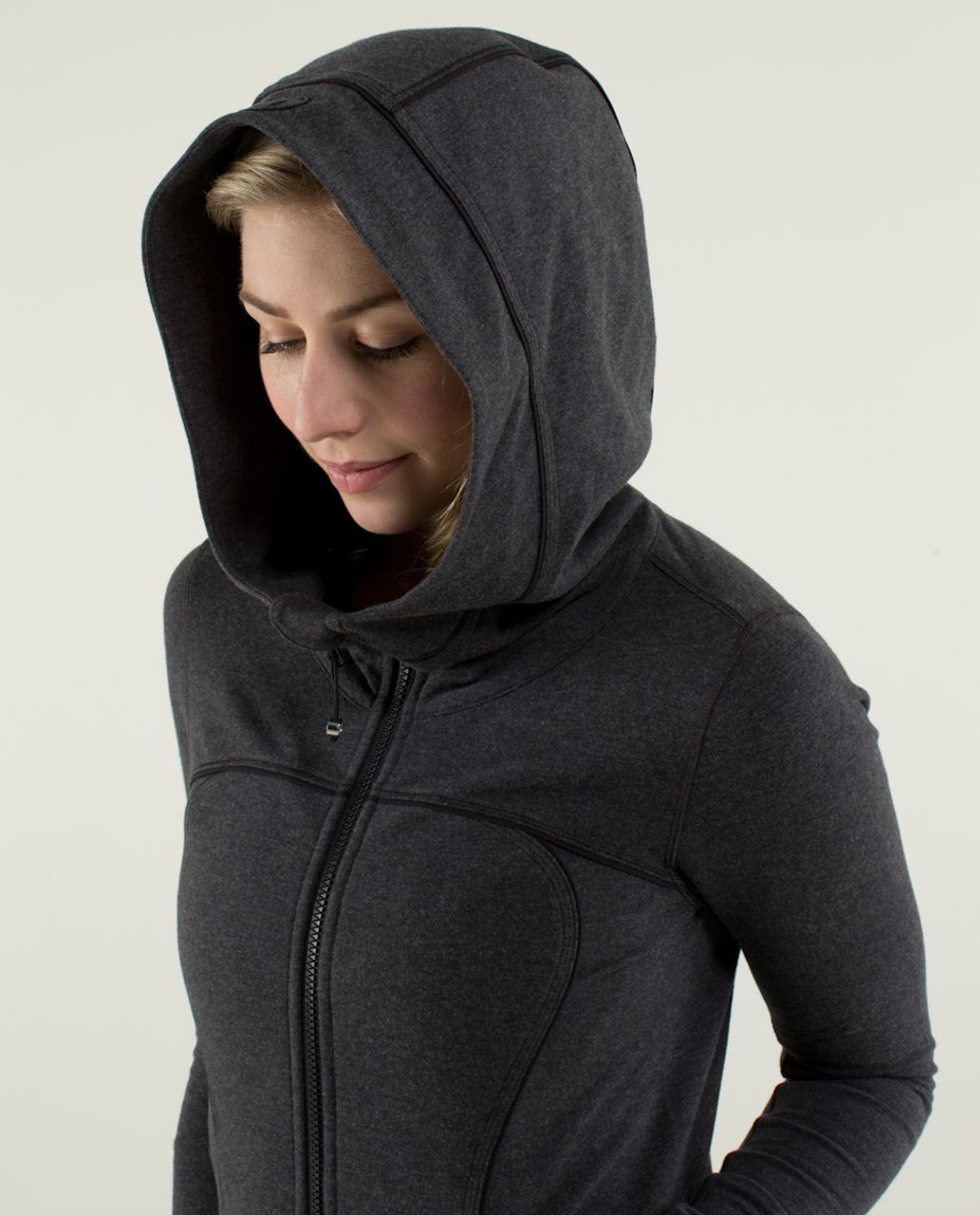 Lululemon Live Simply Jacket II - Heathered Black / Black / Black ...