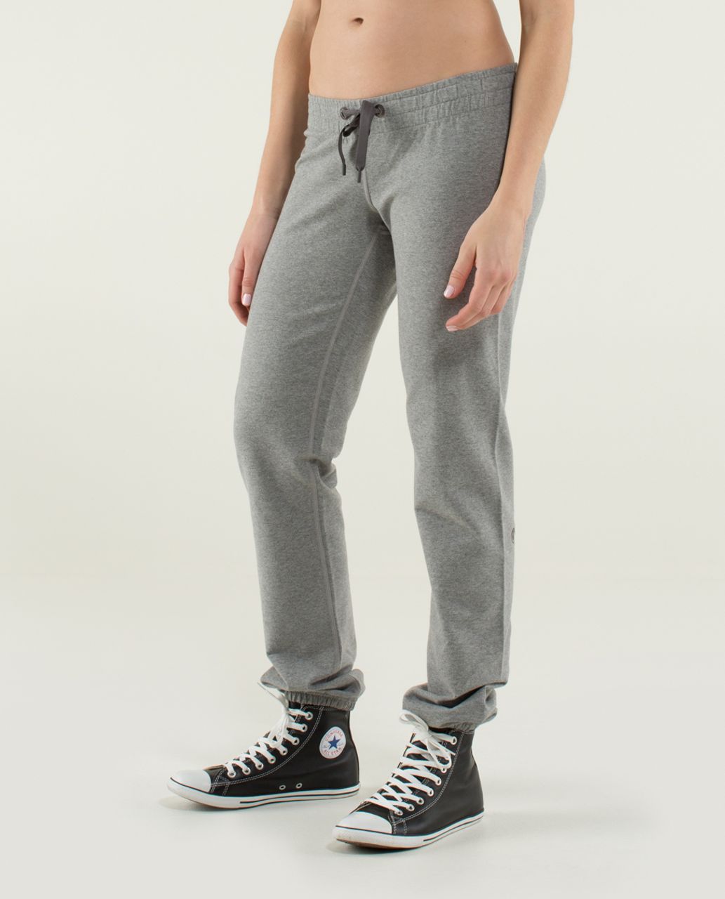 Lululemon Feel Good Pant - Heathered Medium Grey - lulu fanatics