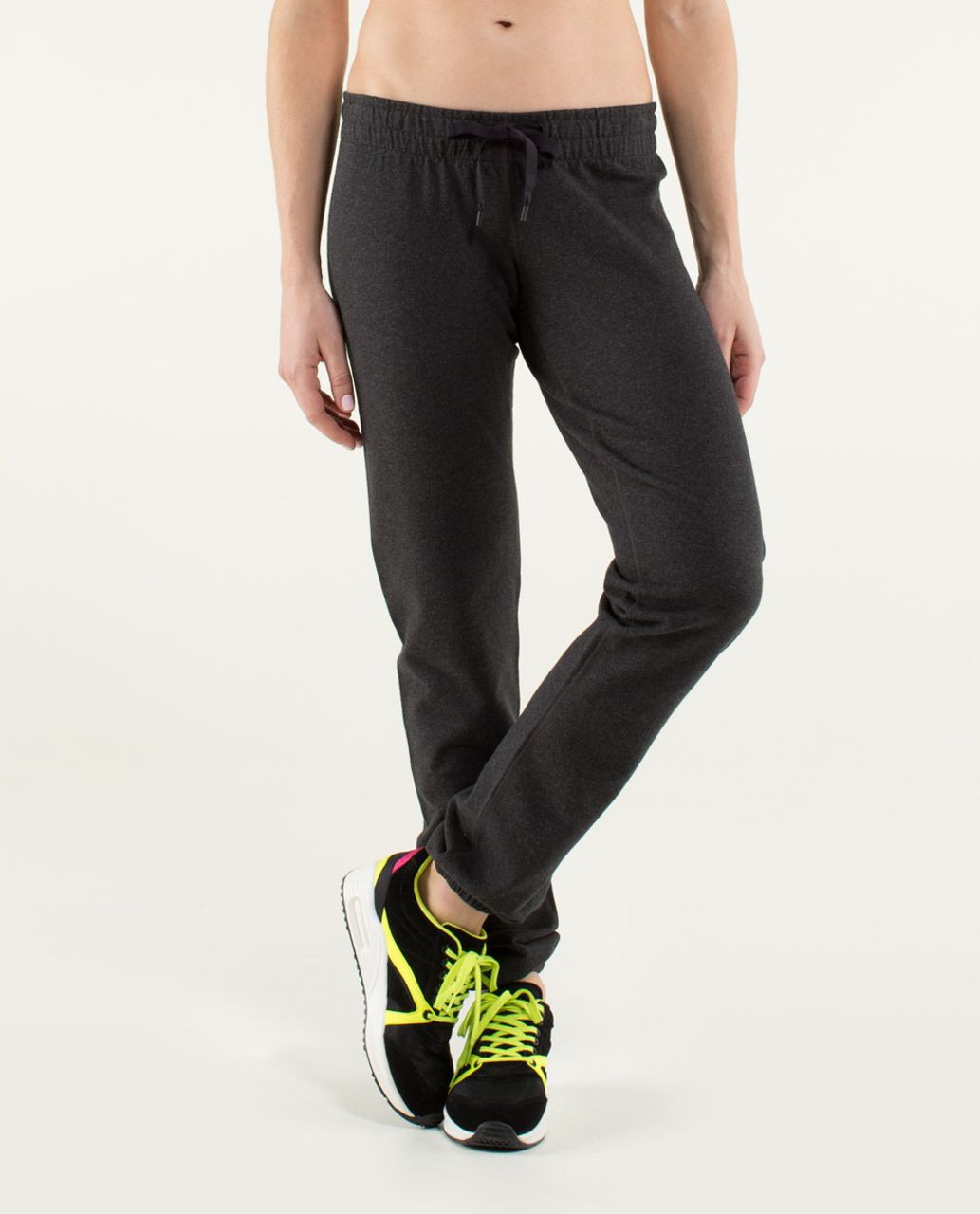 Lululemon Feel Good Pant - Heathered Black