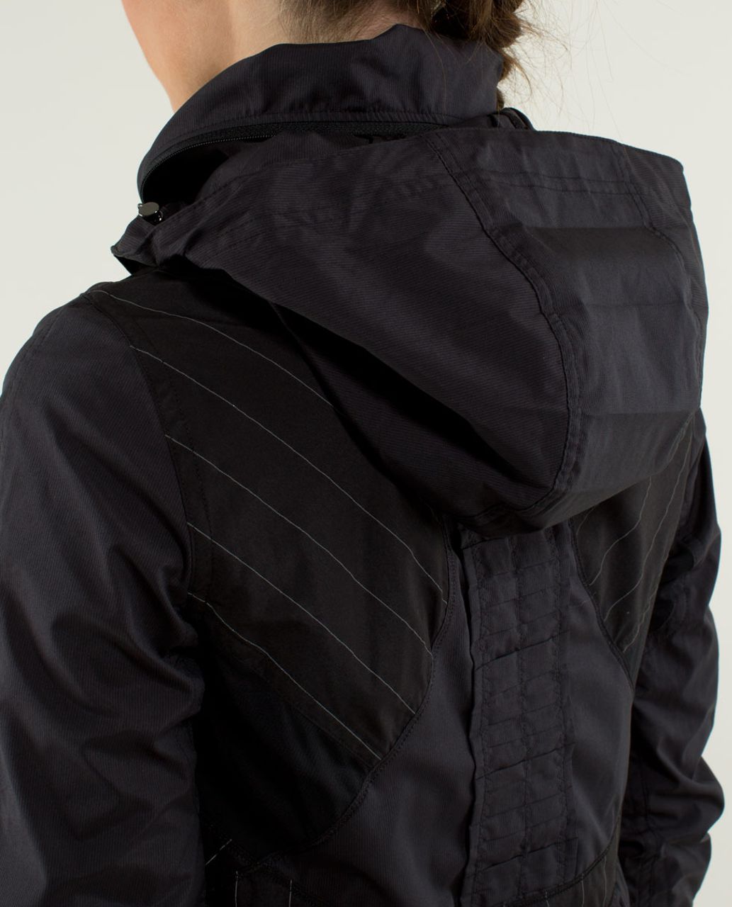 Lululemon Run:  Hustle Jacket - Black /  Black