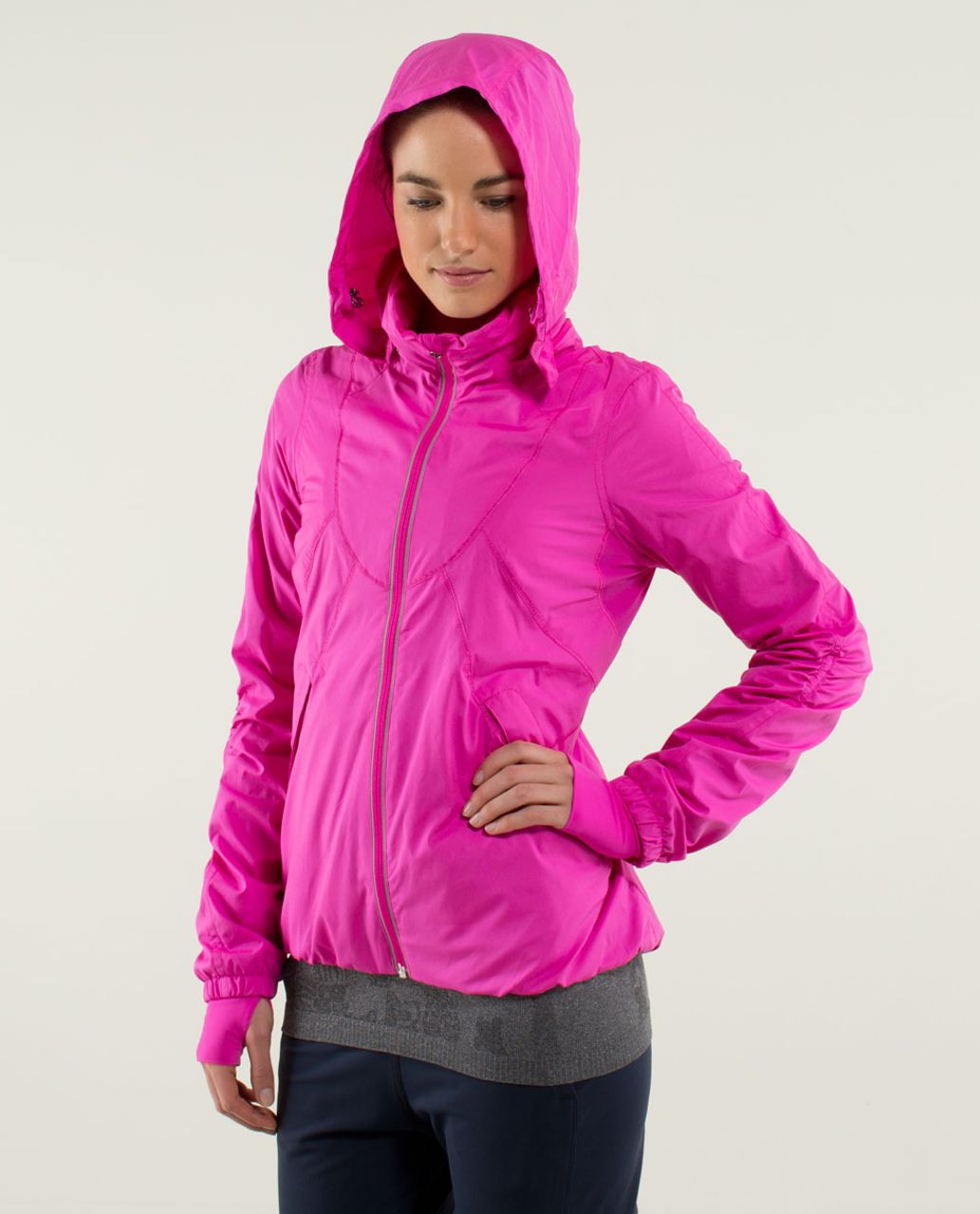 Lululemon Run:  Hustle Jacket - Paris Perfection