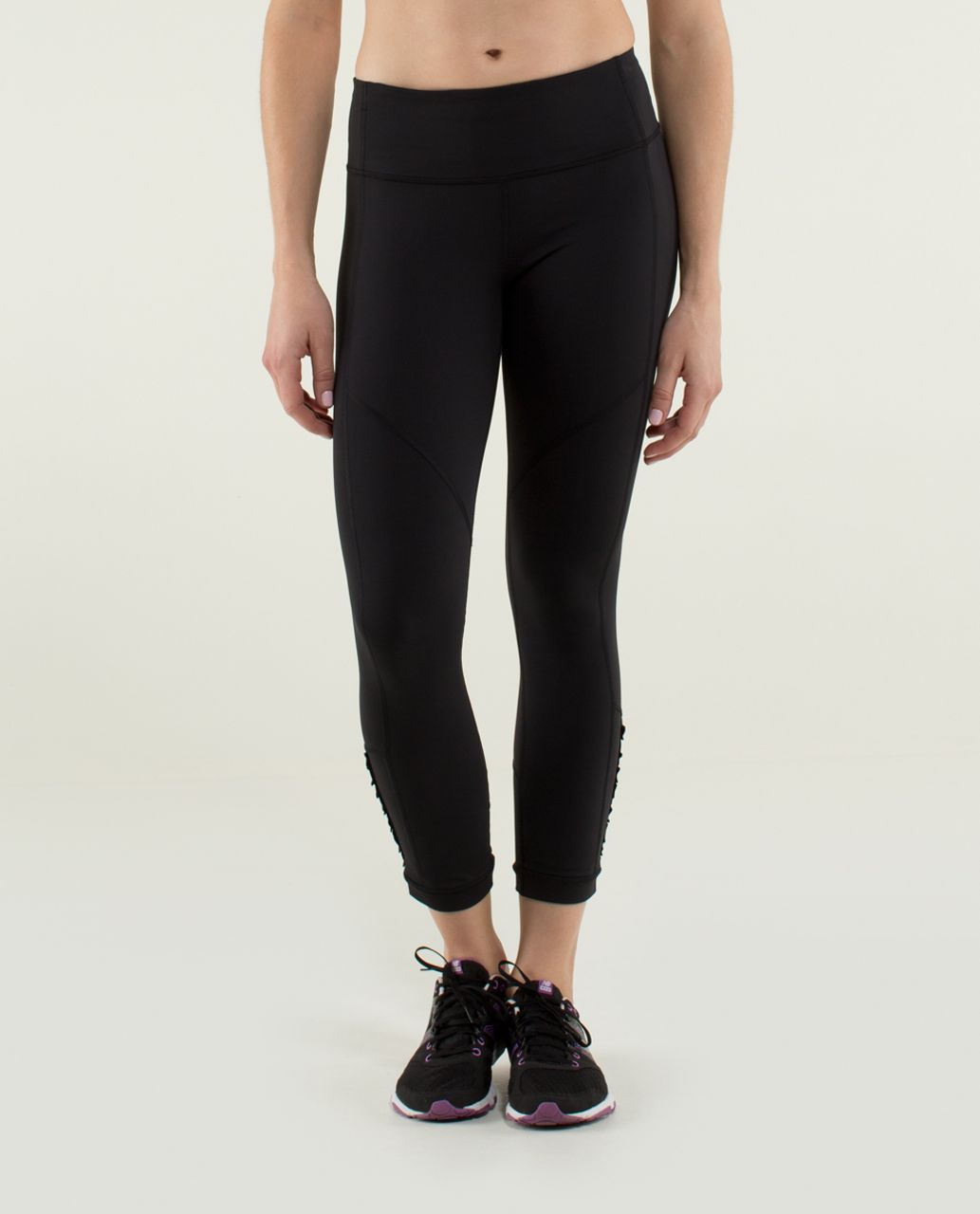 Lululemon Run:  Dash Crop - Black