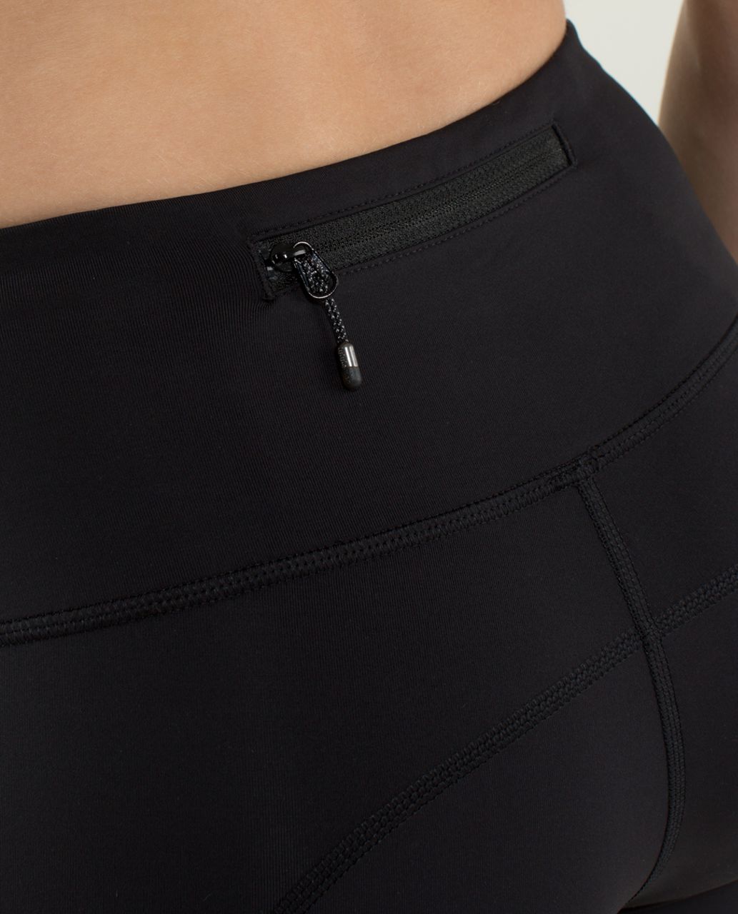 Lululemon Run: Dash Crop - Black - lulu fanatics