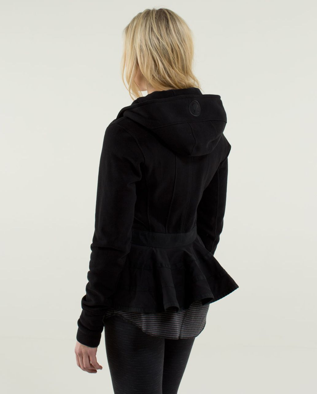 lululemon jacket with ruffle on back