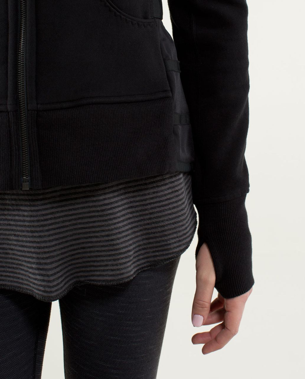 Lululemon Scuba Hoodie *Ruffled Up - Black