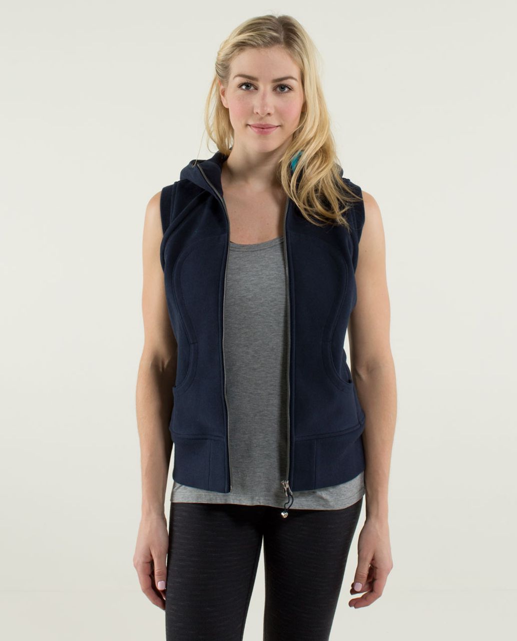 Lululemon Scuba Hoodie *Vest - Inkwell / Surge / Inkwell - lulu fanatics