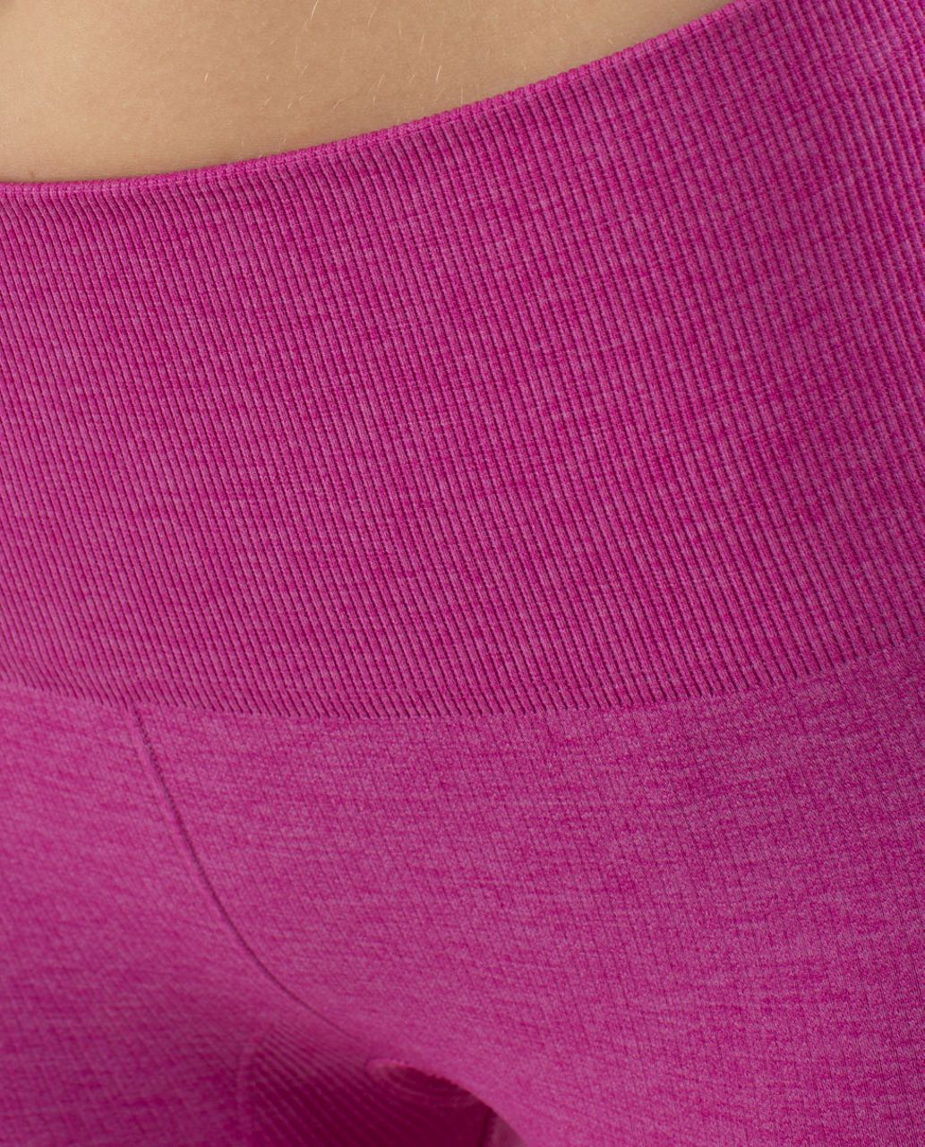 Lululemon In The Flow Crop II - Heathered Raspberry