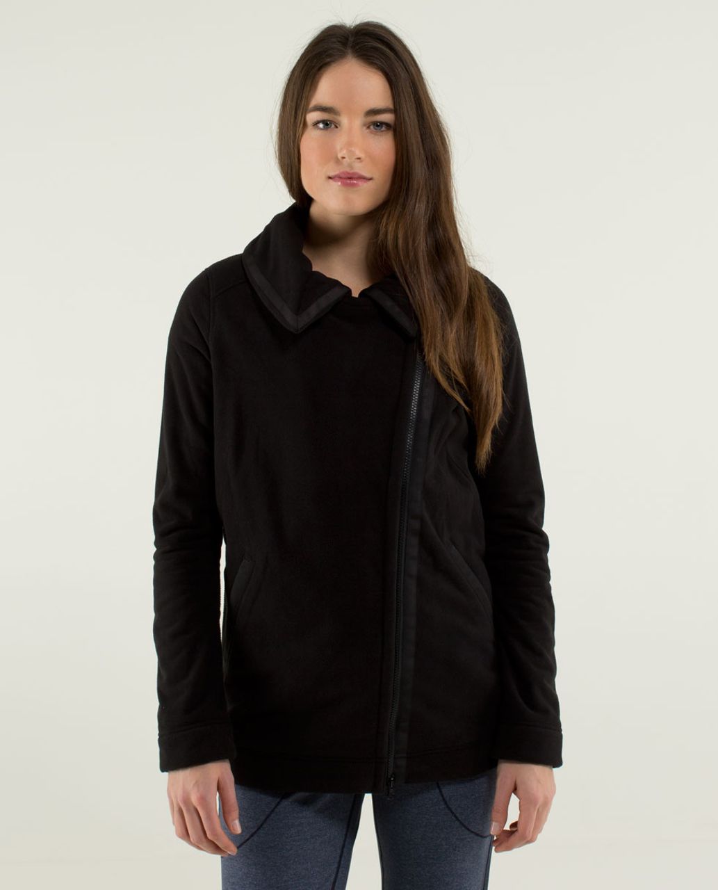 Lululemon Moto Jacket - Black - lulu fanatics