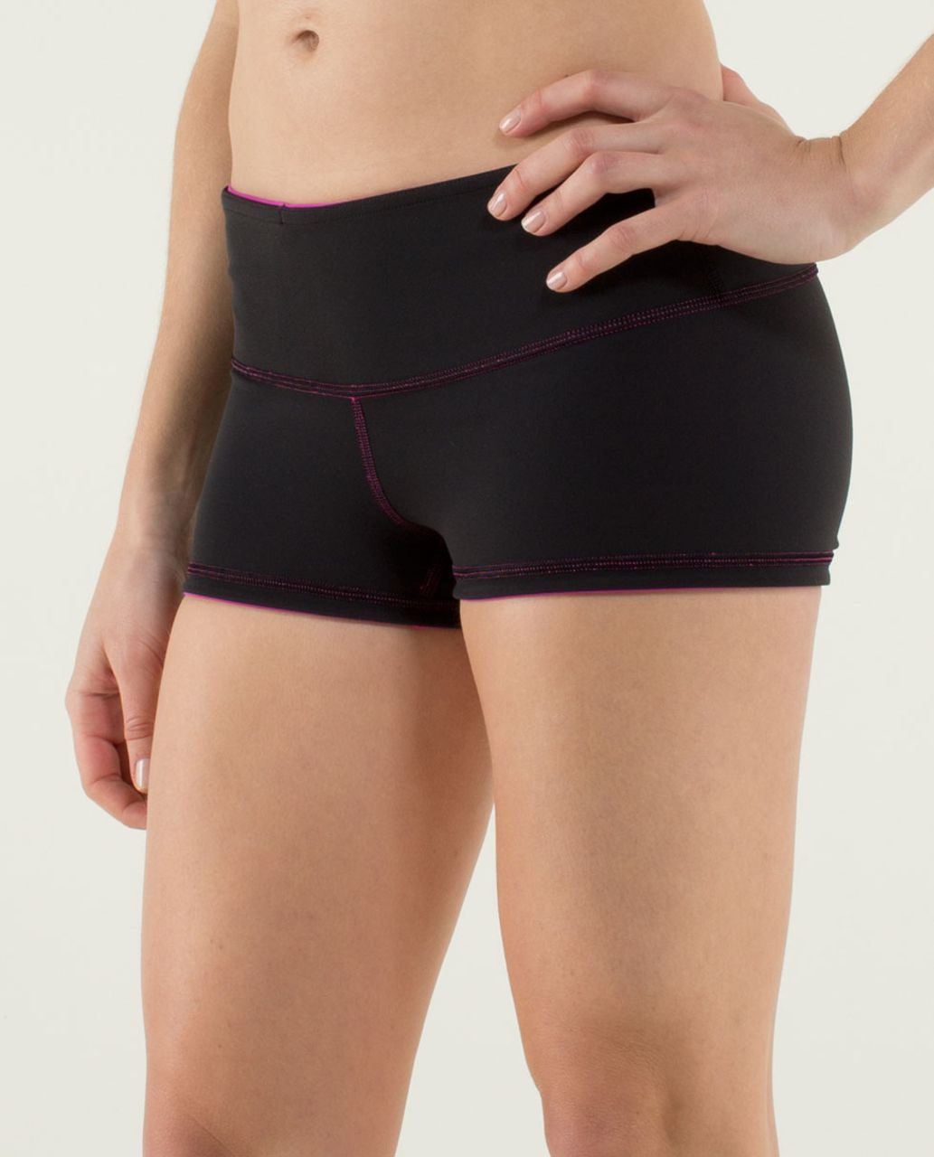 Lululemon Boogie Short - Black / Paris Perfection