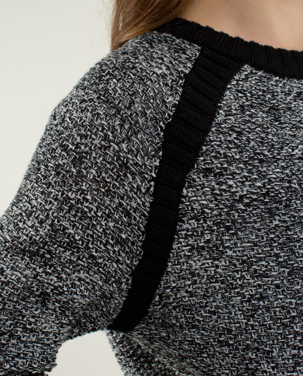 Lululemon Passage Sweater - Black / Angel Wing - lulu fanatics