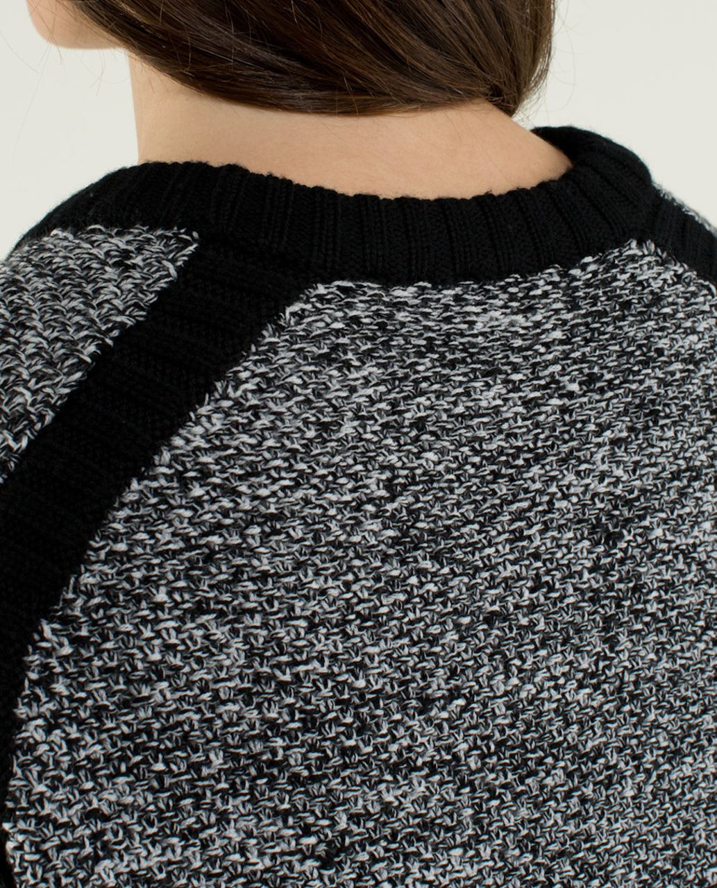 Lululemon Passage Sweater - Black / Angel Wing