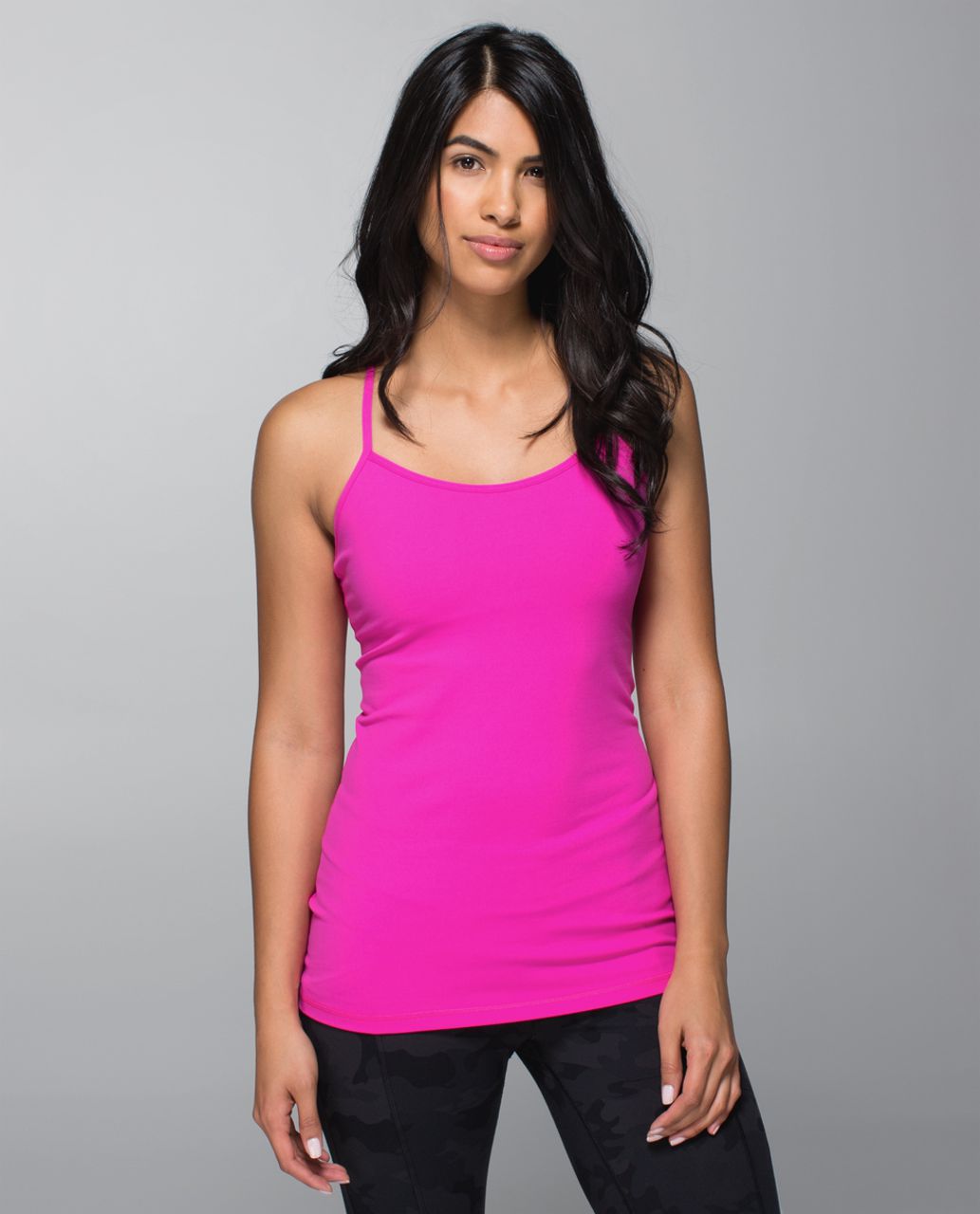 LULULEMON Pure Balance Tank Power Y Racerback~ Ruched V Neck~Sexy~Size 6