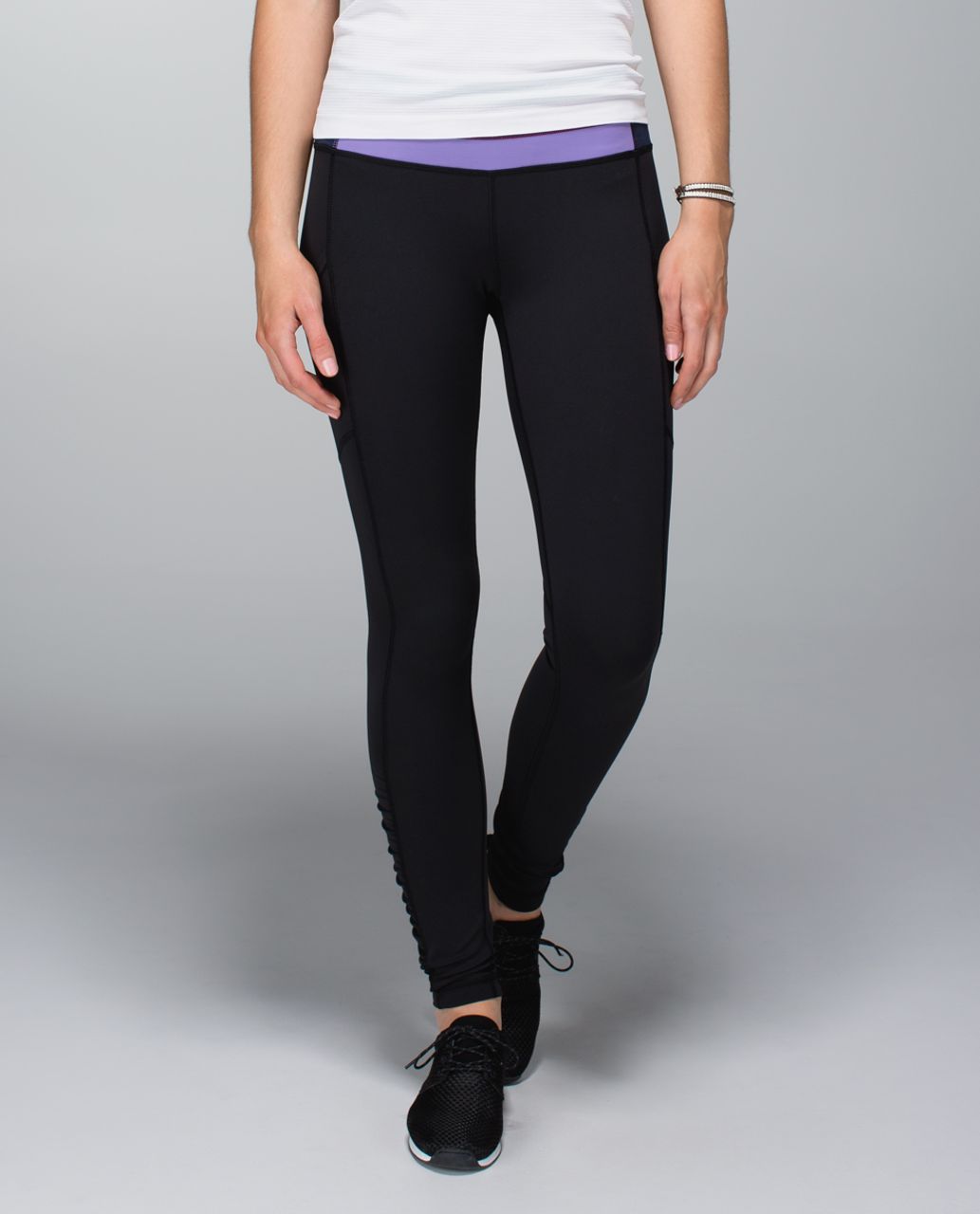 Lululemon Speed Tight *Interlock - Black / Quilt Winter 13-24