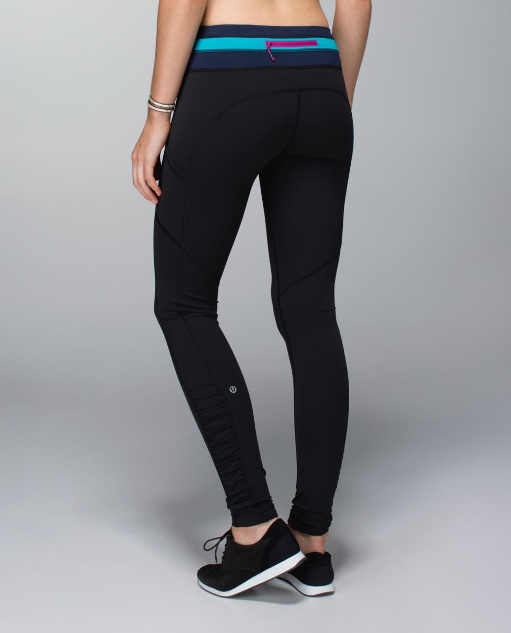 Lululemon Speed Tight *Interlock - Black / Quilt Winter 13-24