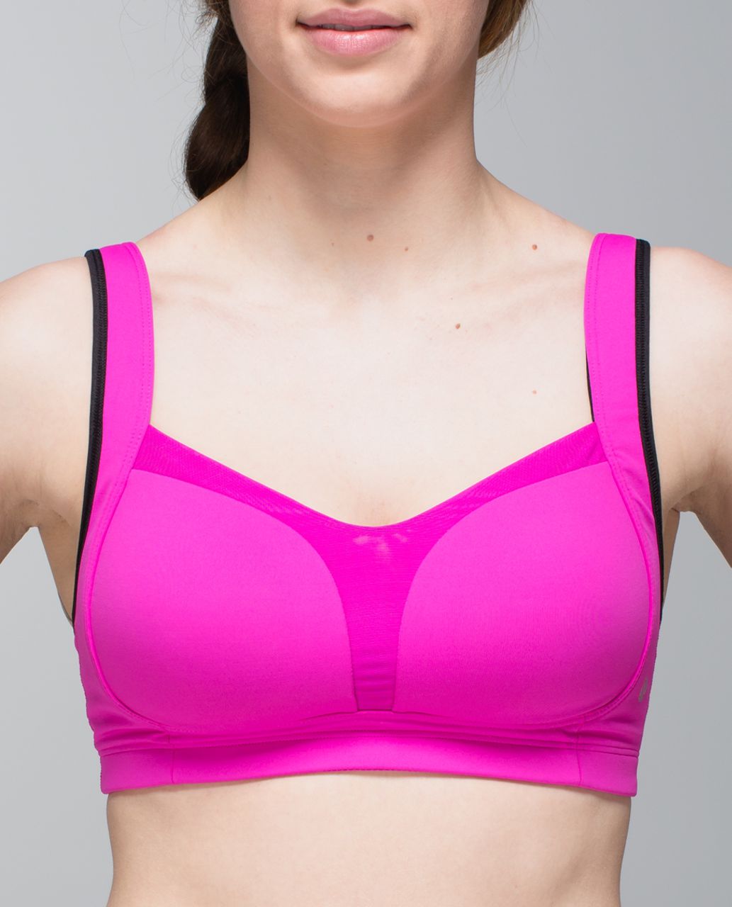 Lululemon tata tamer bright pink sports bra