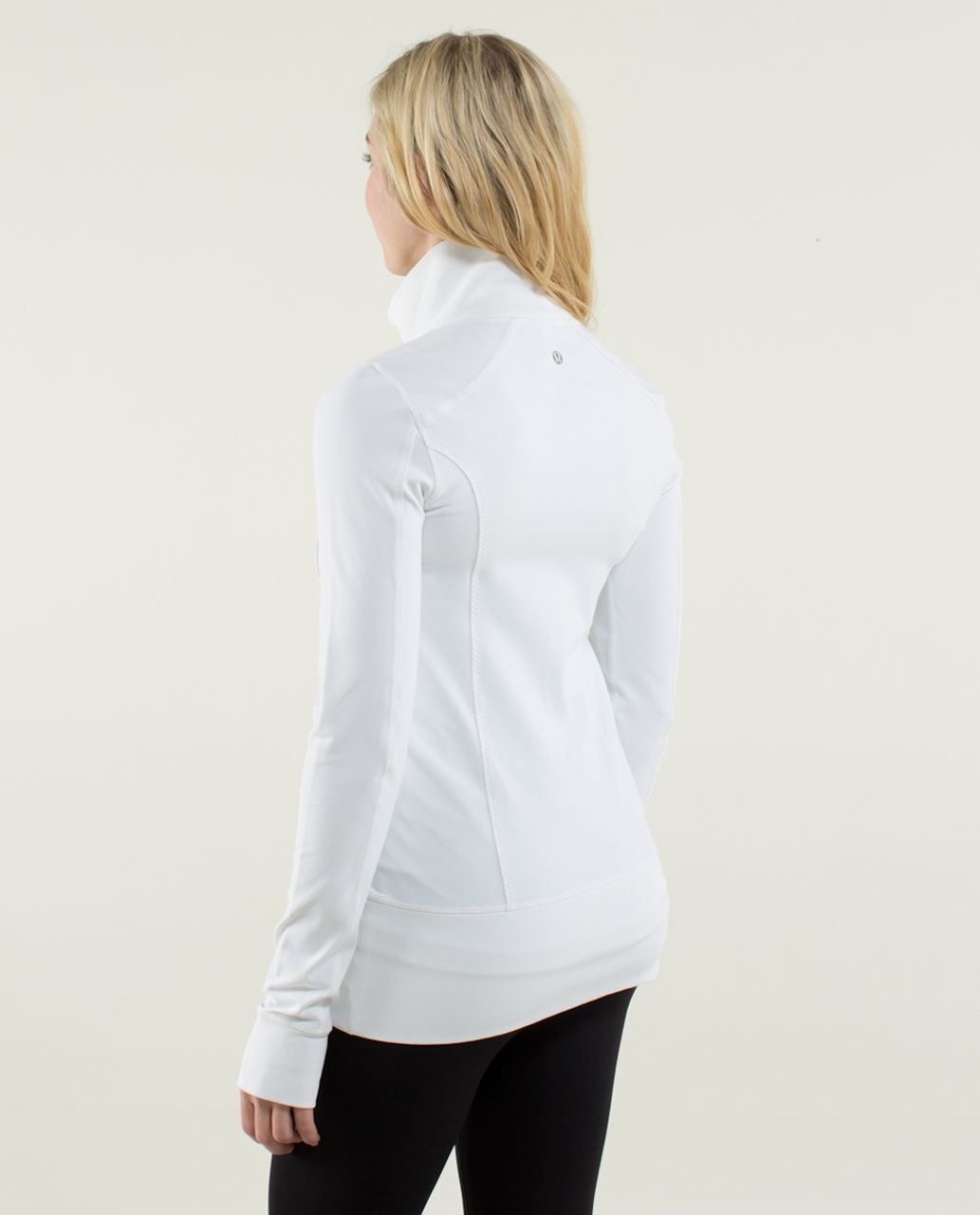 Lululemon Nice Asana Jacket *Brushed - White - lulu fanatics