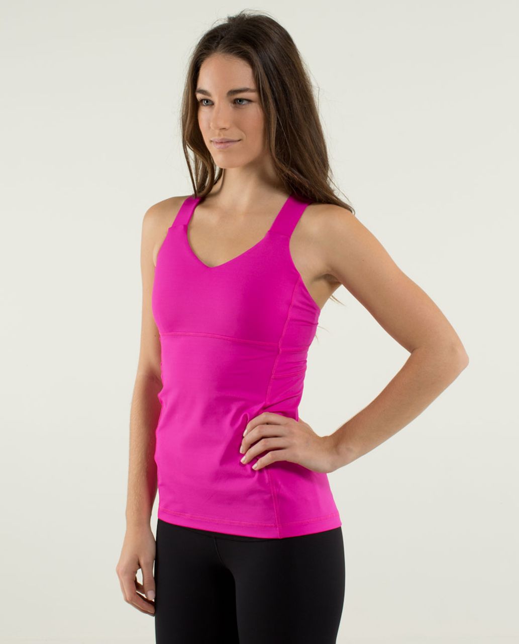 Womens Lululemon criss cross tank top wet dry warm bu… - Gem