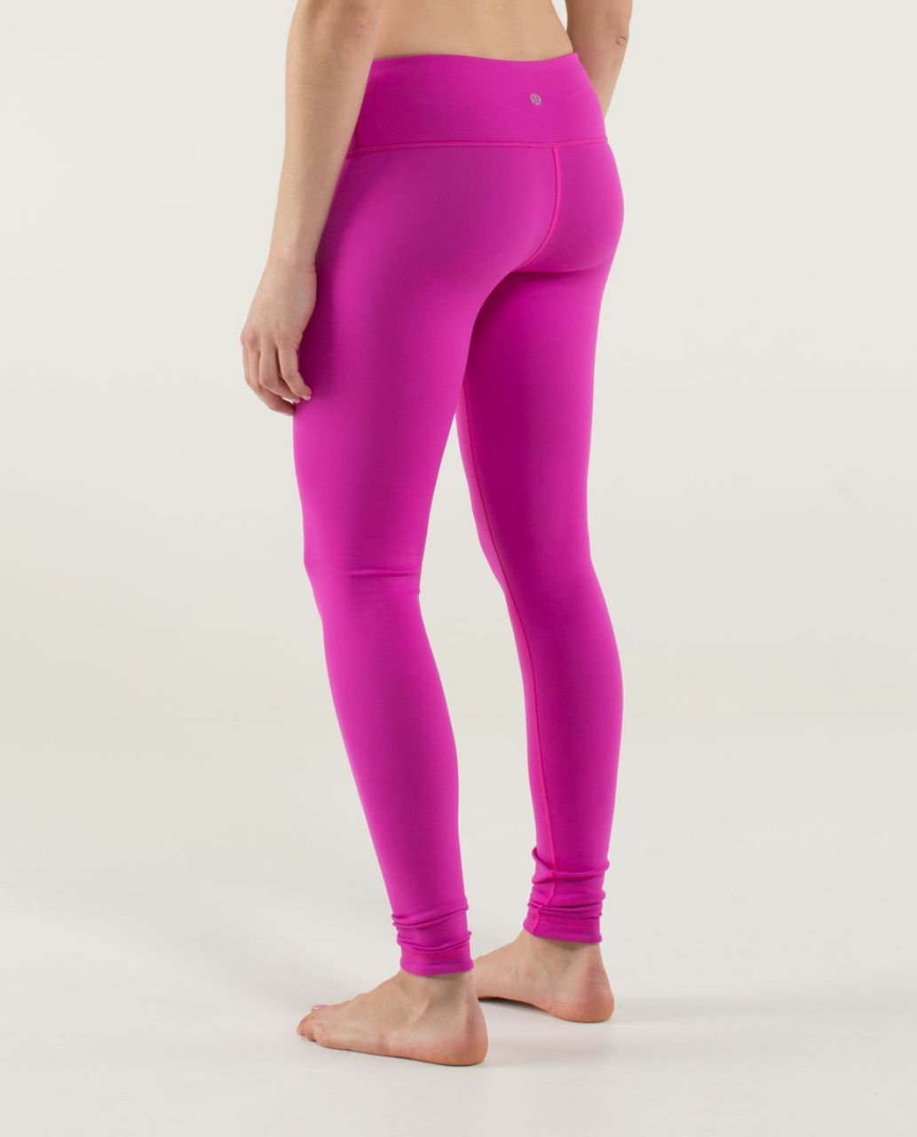 Lululemon Wunder Under Pant *Reversible - Black / Paris Perfection