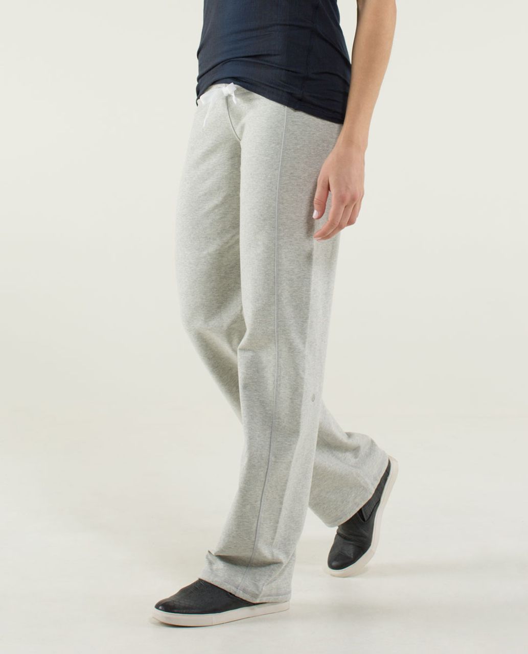 Lululemon Calm & Cozy Pant - Heathered Light Grey