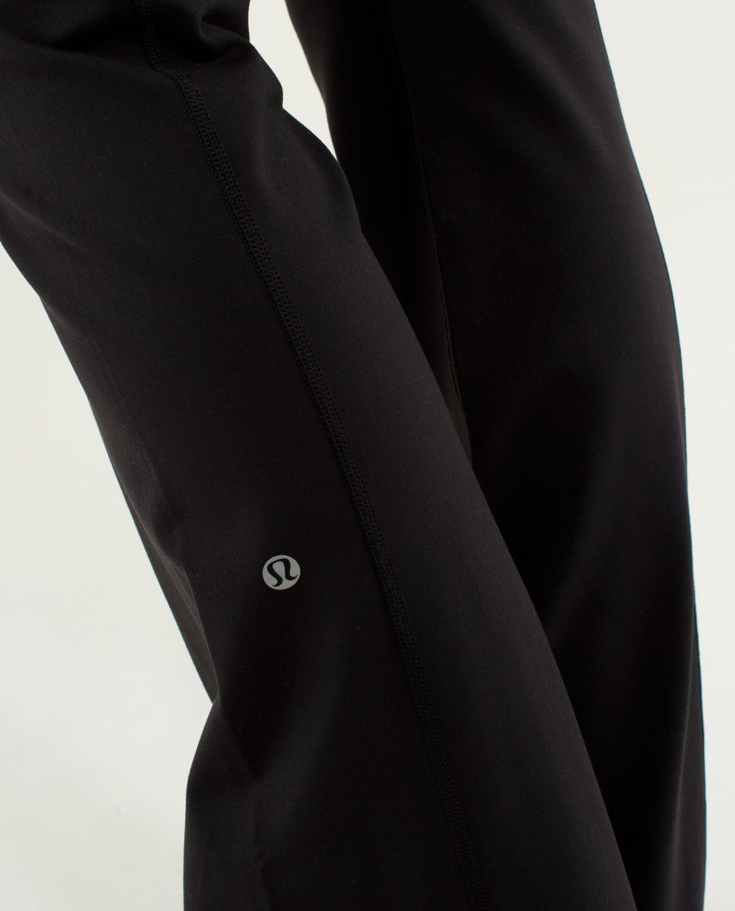 Lululemon Groove Pant (Tall) *Full-On Luon - Black / Quilt Winter 13-13 - lulu  fanatics