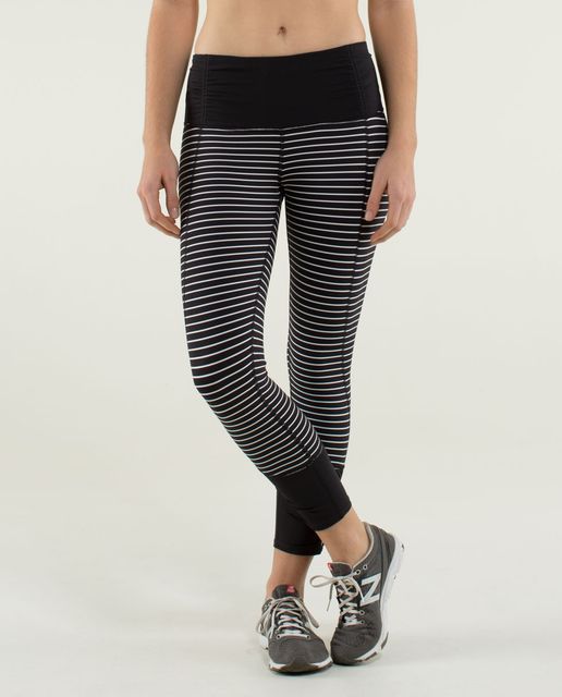 Lululemon Runday Crop - Parallel Stripe - lulu fanatics