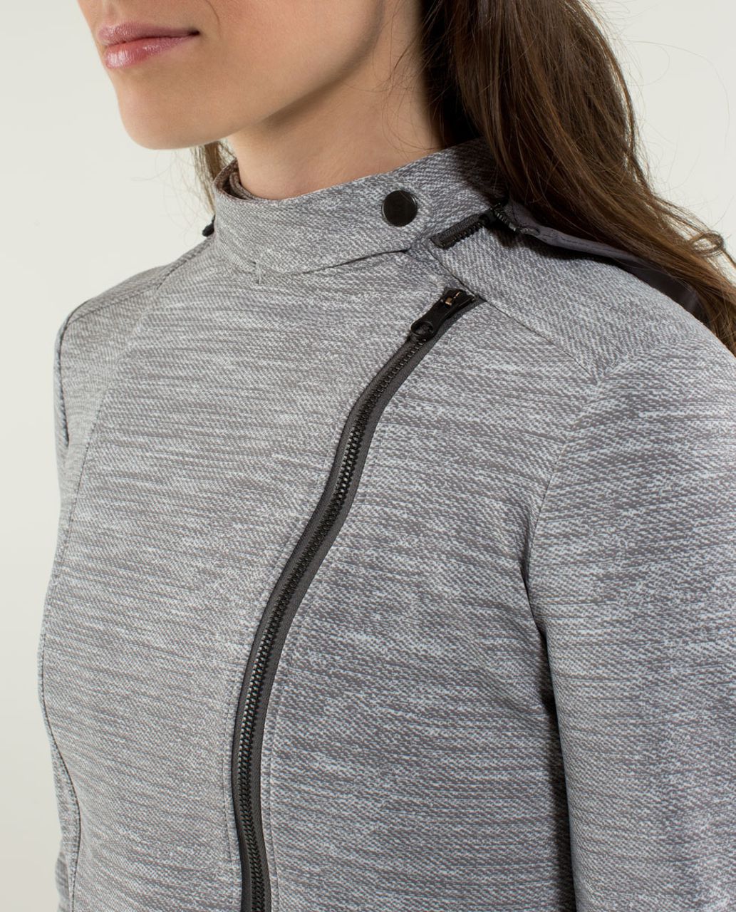 Lululemon Bust A Move Jacket - Commuter Denim Silver Spoon Slate / Soot Light